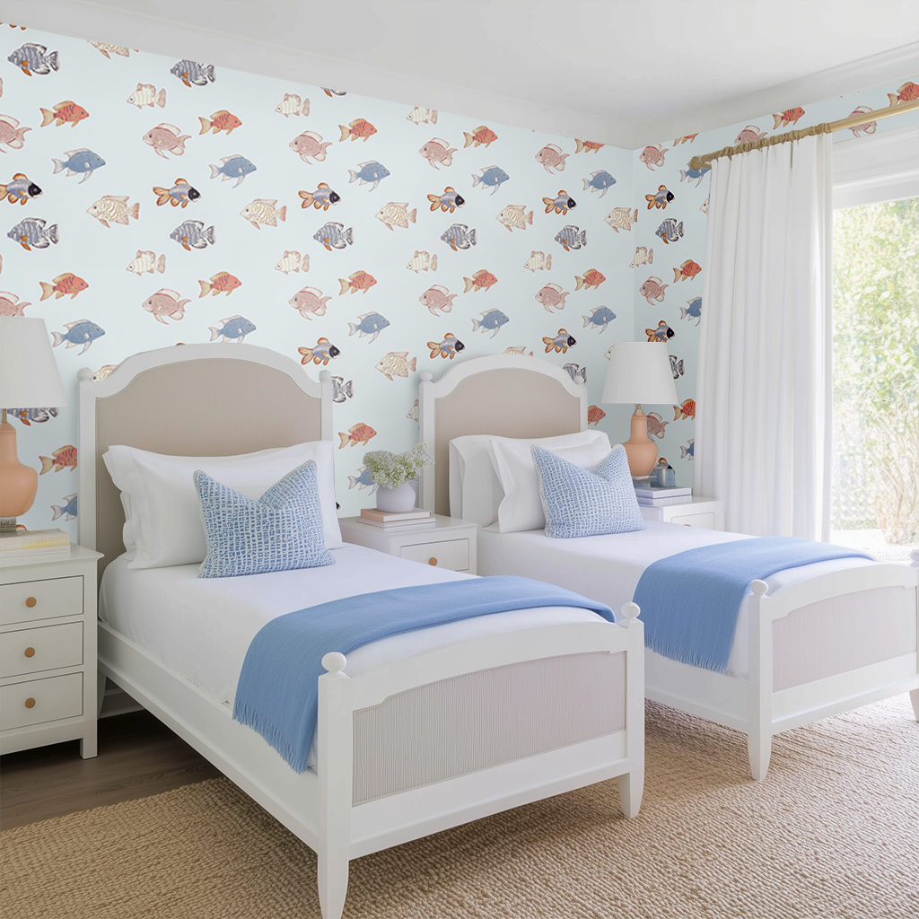 Fancy Fins Wallpaper