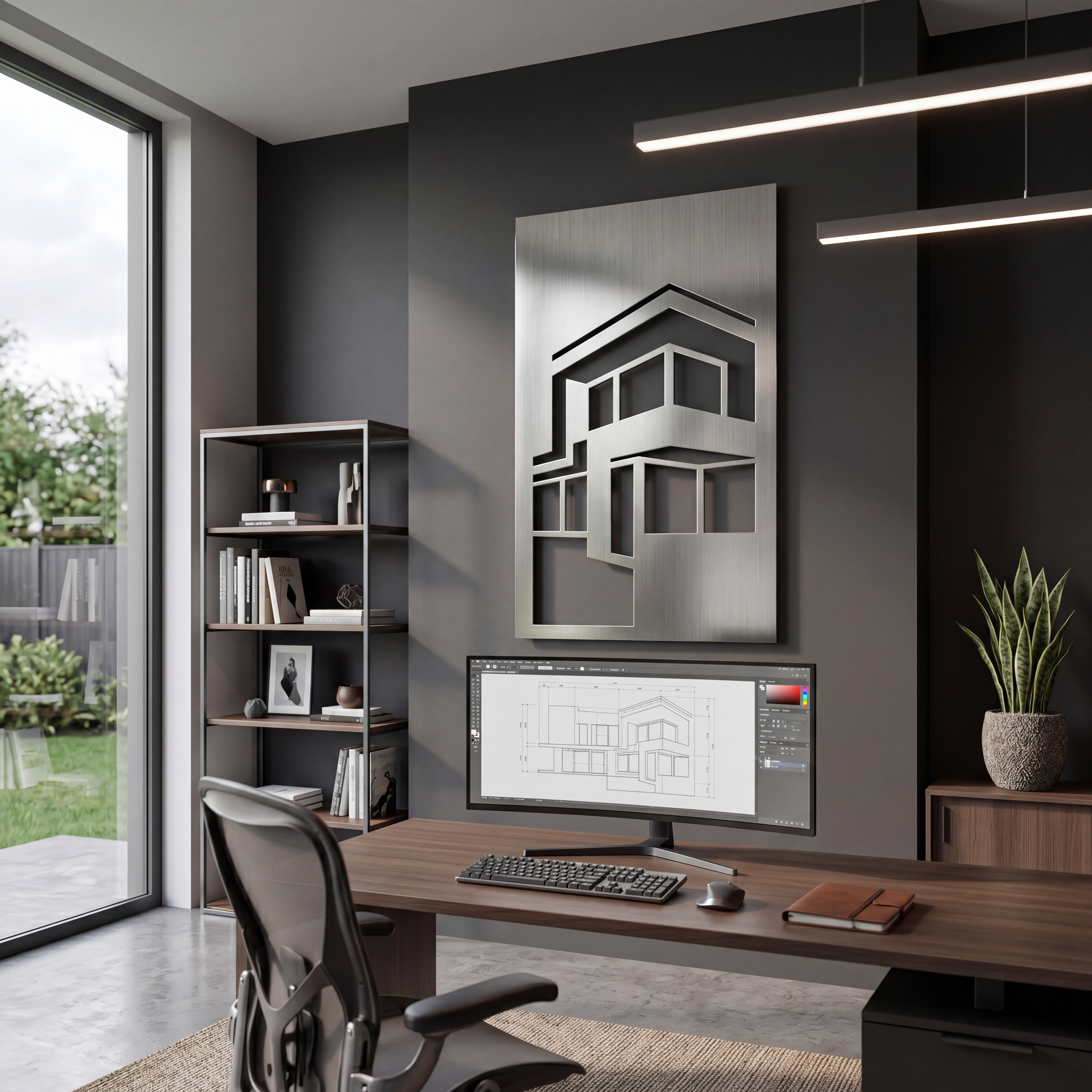 The Flat - Metal Wall Art