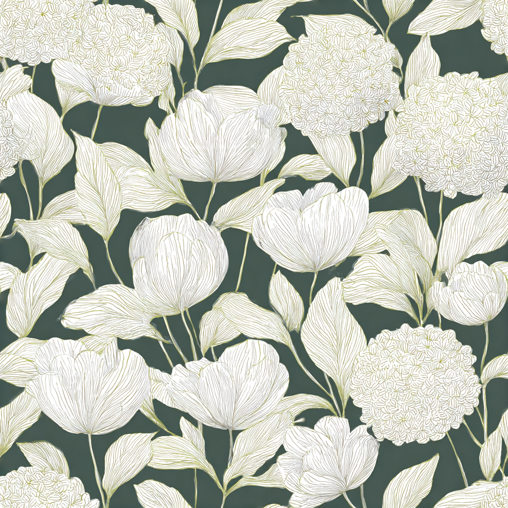 Folklore Cabins Wallpaper