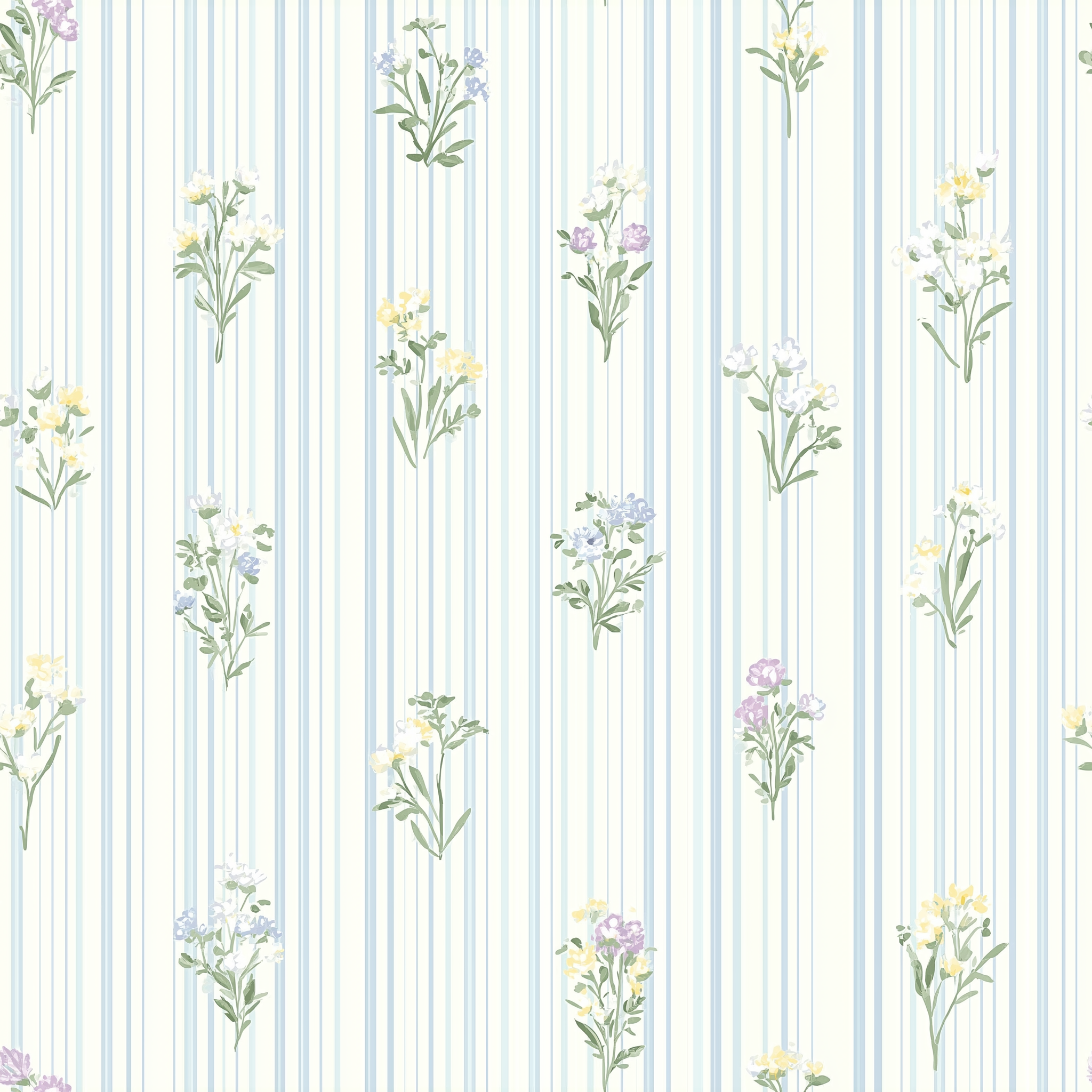 Front Row Floral Wallpaper