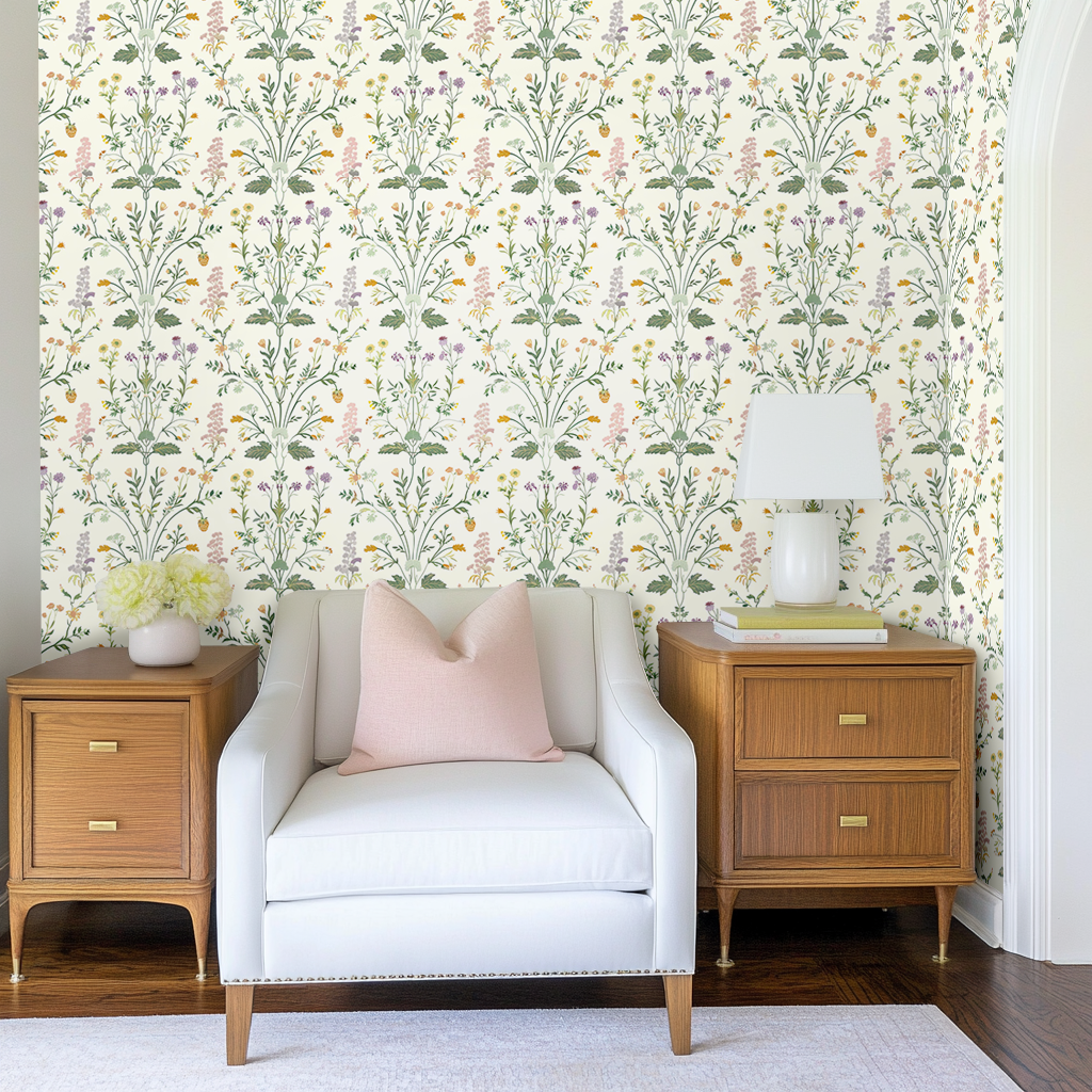 Herbal Tapestry Wallpaper