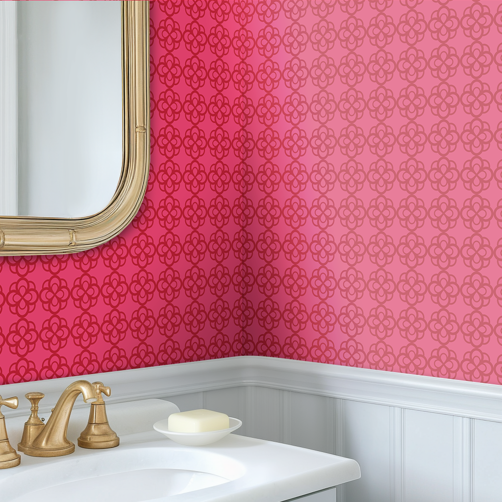 Infinity Rose Pink Wallpaper