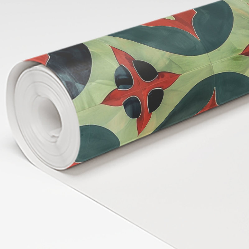 Isabella Fleur-de-Lis Watercolor Wallpaper