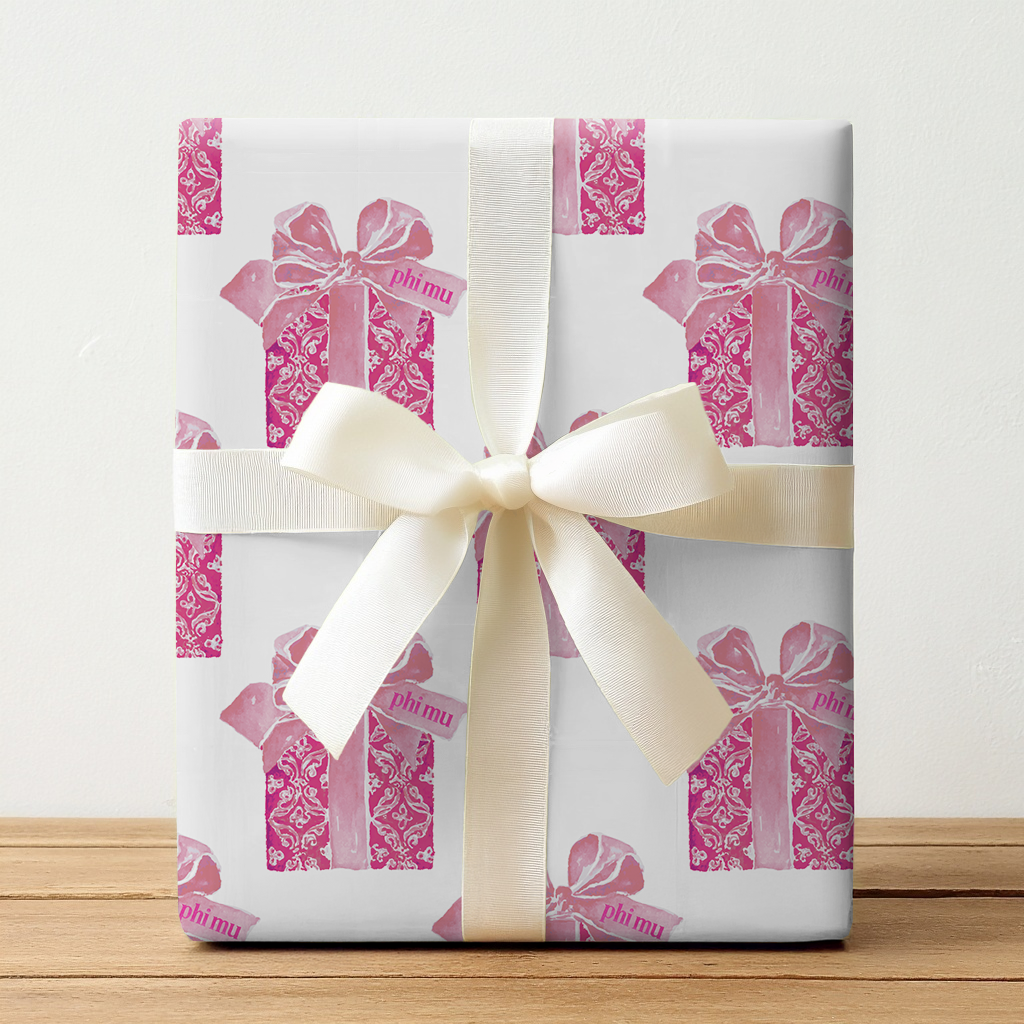 Phi Mu Holiday Package - Wrapping Paper