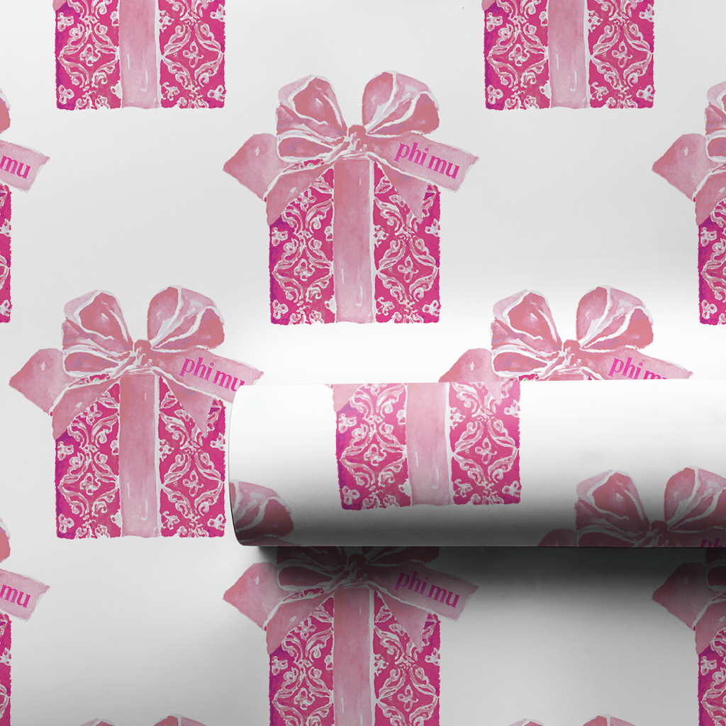 Phi Mu Holiday Package - Wrapping Paper