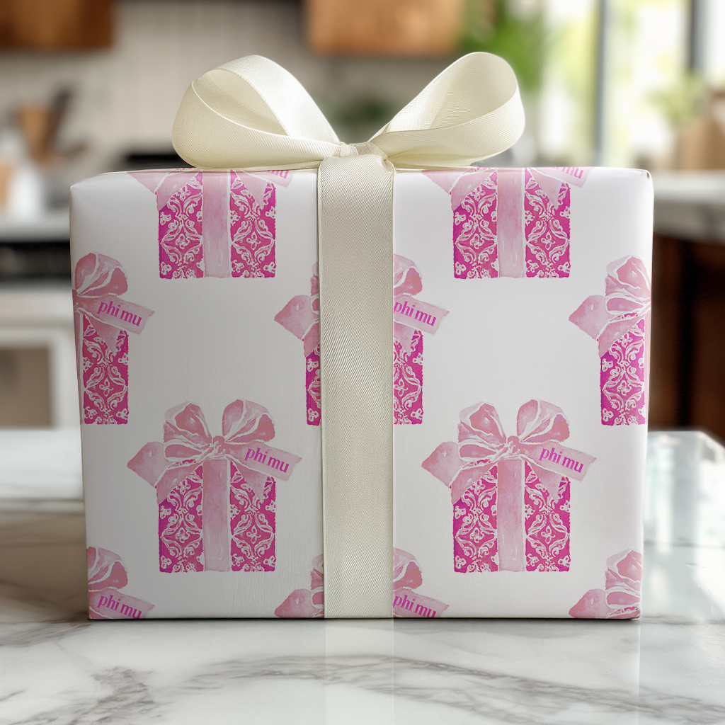 Phi Mu Holiday Package - Wrapping Paper