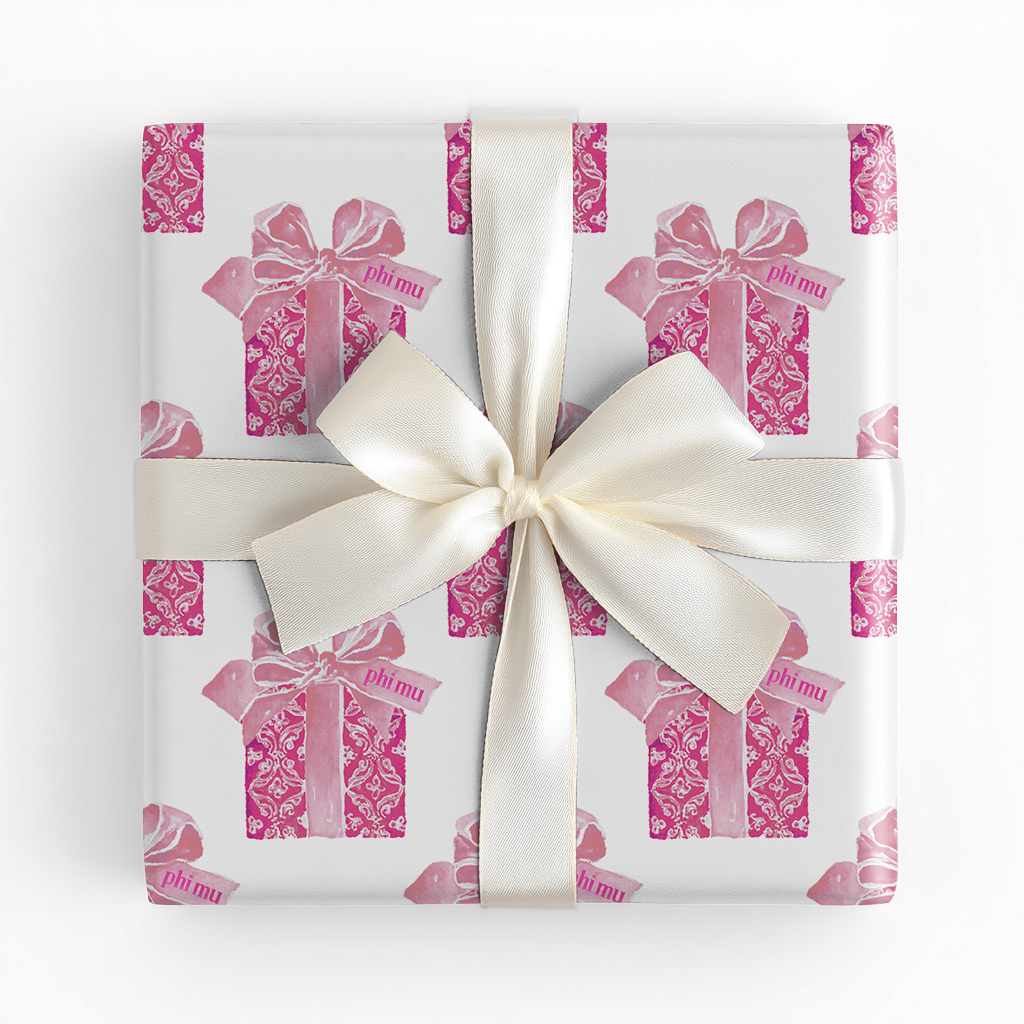 Phi Mu Holiday Package - Wrapping Paper