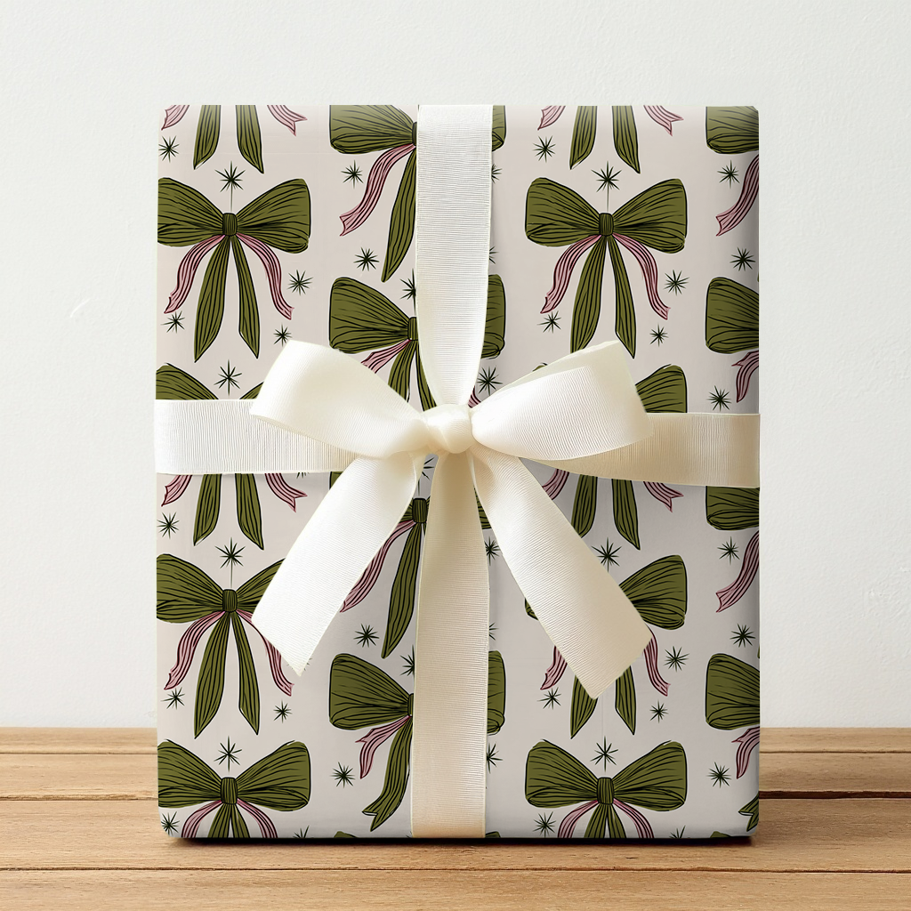 Merry Loops - Wrapping Paper
