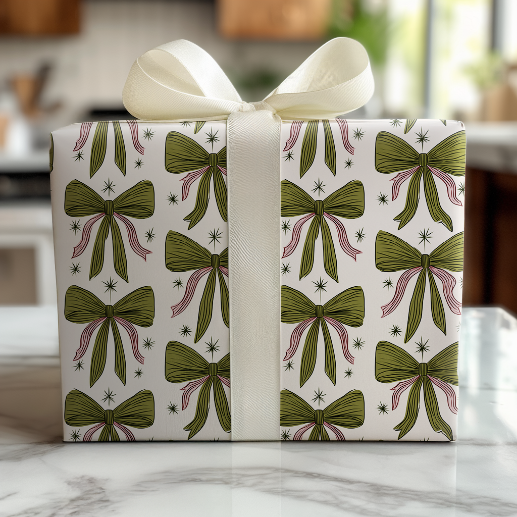 Merry Loops - Wrapping Paper