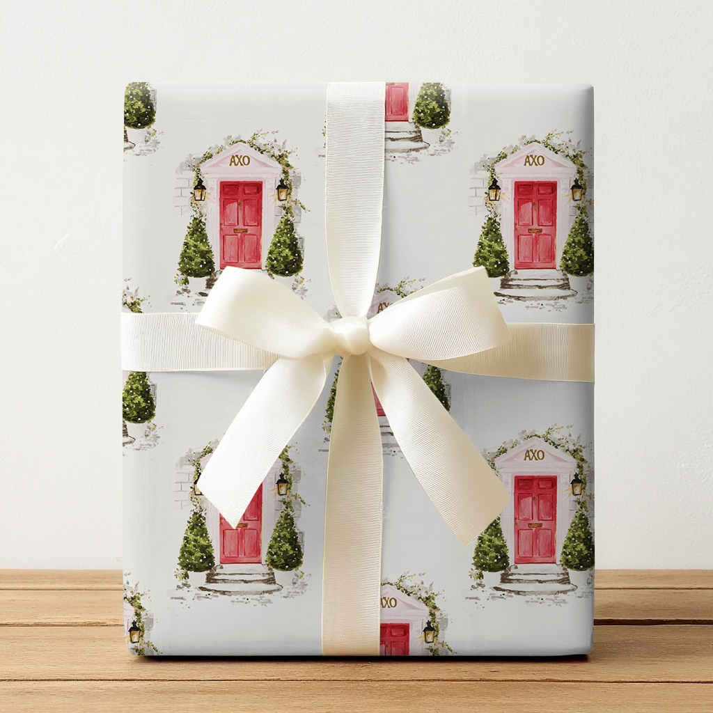 AXO Christmas House - Wrapping Paper