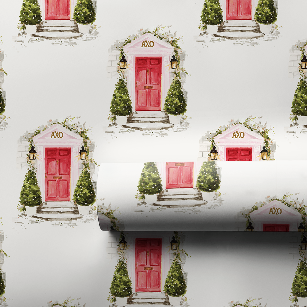 AXO Christmas House - Wrapping Paper