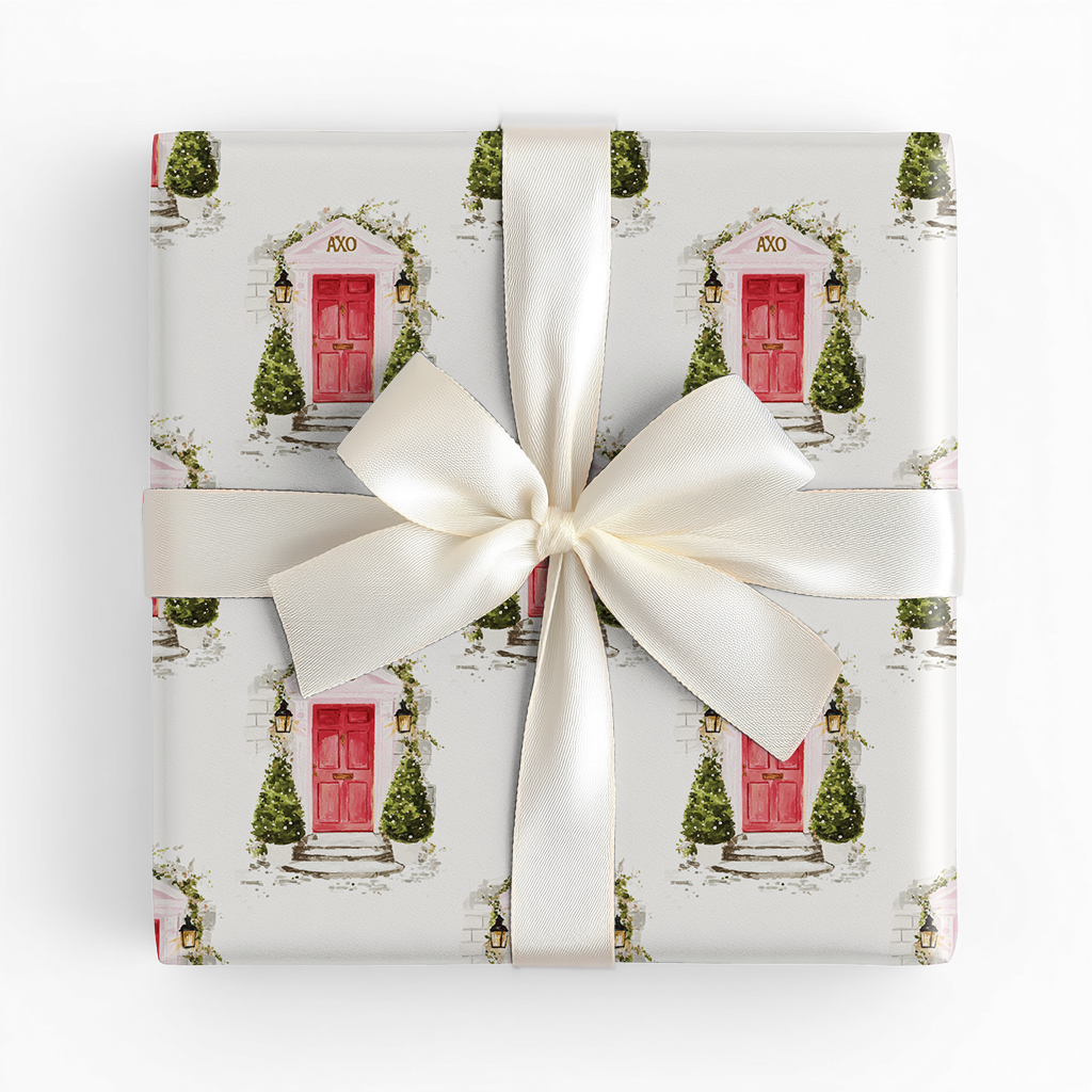 AXO Christmas House - Wrapping Paper