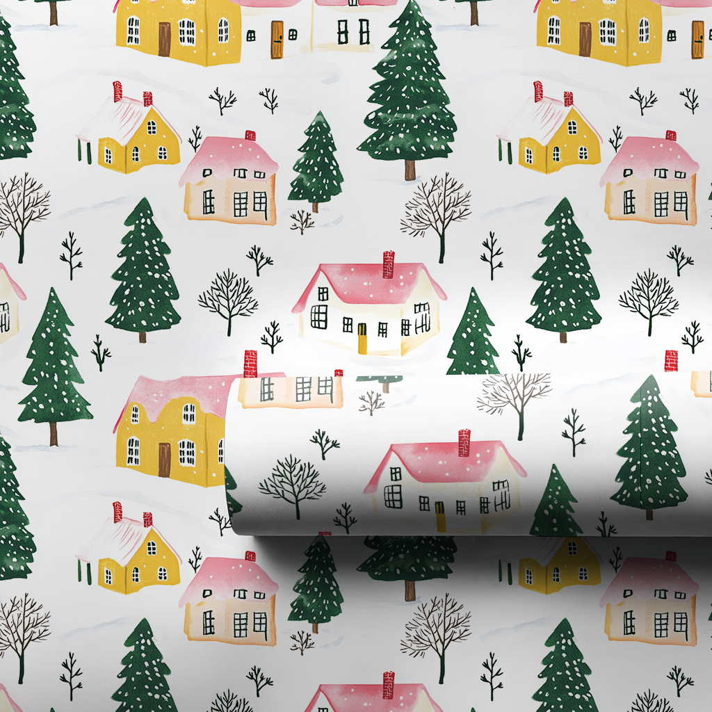 Aspen Village - Wrapping Paper