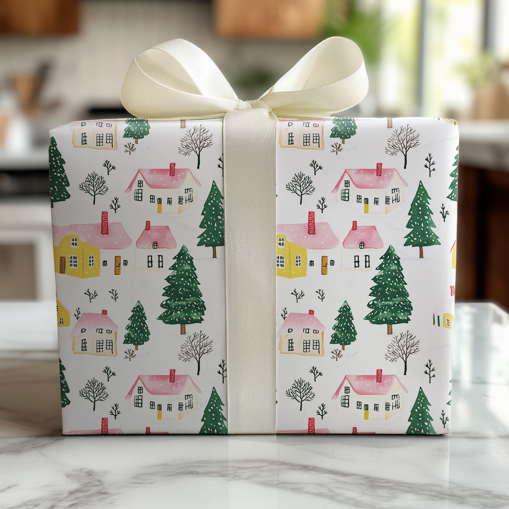 Aspen Village - Wrapping Paper