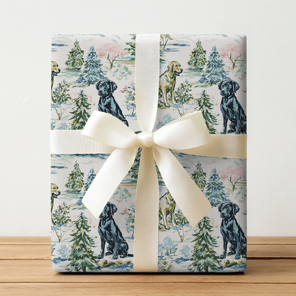 Green Paw - Wrapping Paper