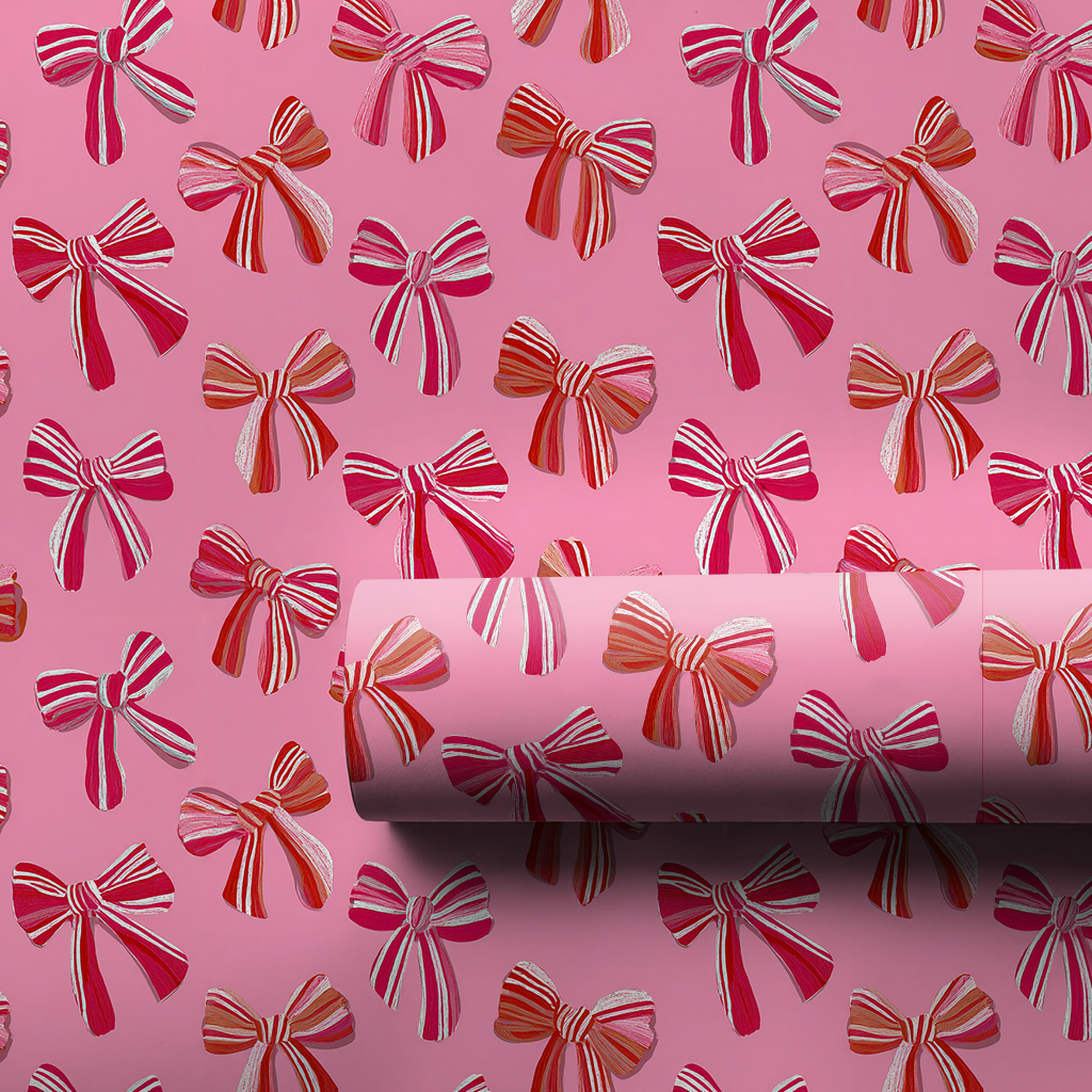 Candy Cane Twist - Wrapping Paper