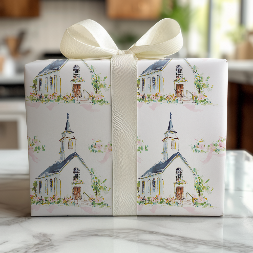 Wedding Chapel - Wrapping Paper