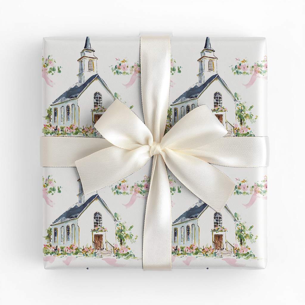 Wedding Chapel - Wrapping Paper