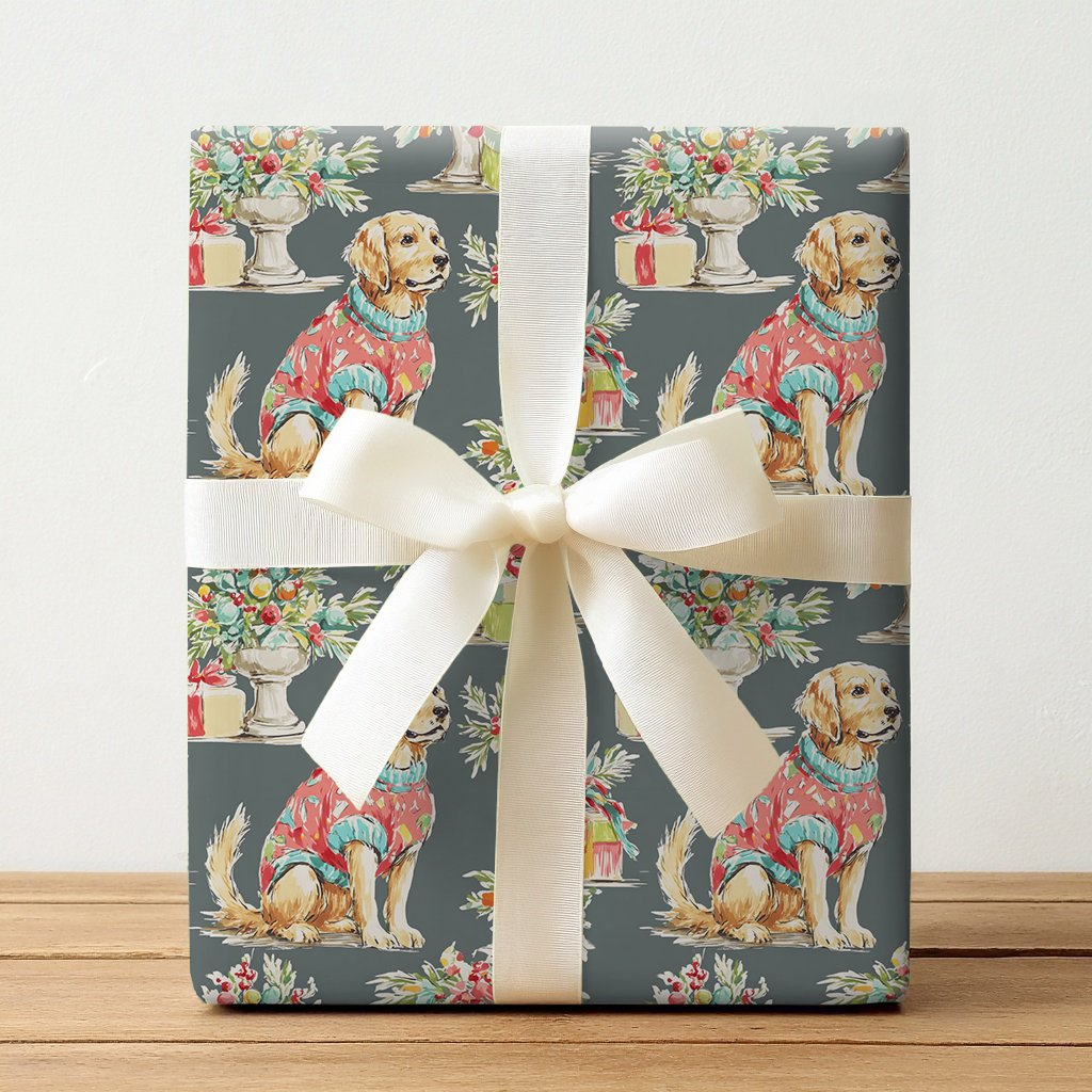 City Golden - Wrapping Paper