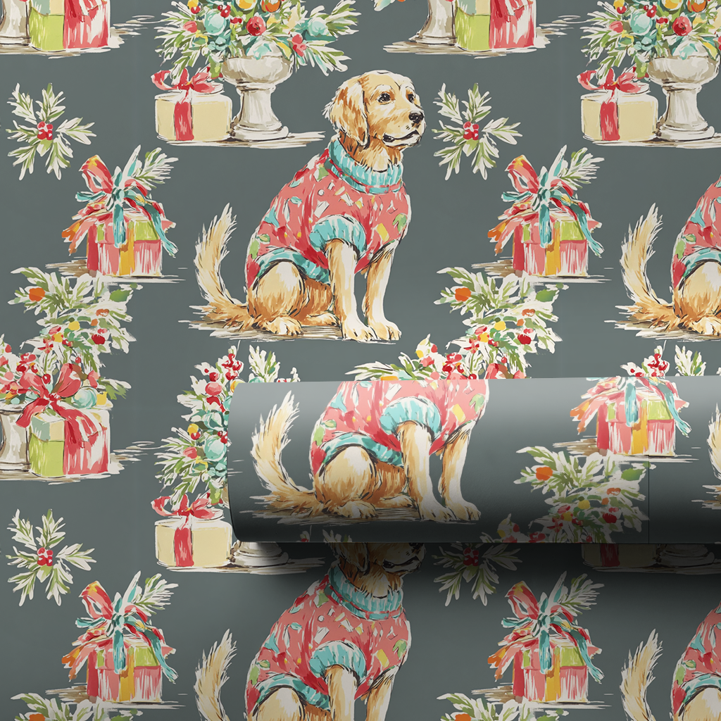 City Golden - Wrapping Paper