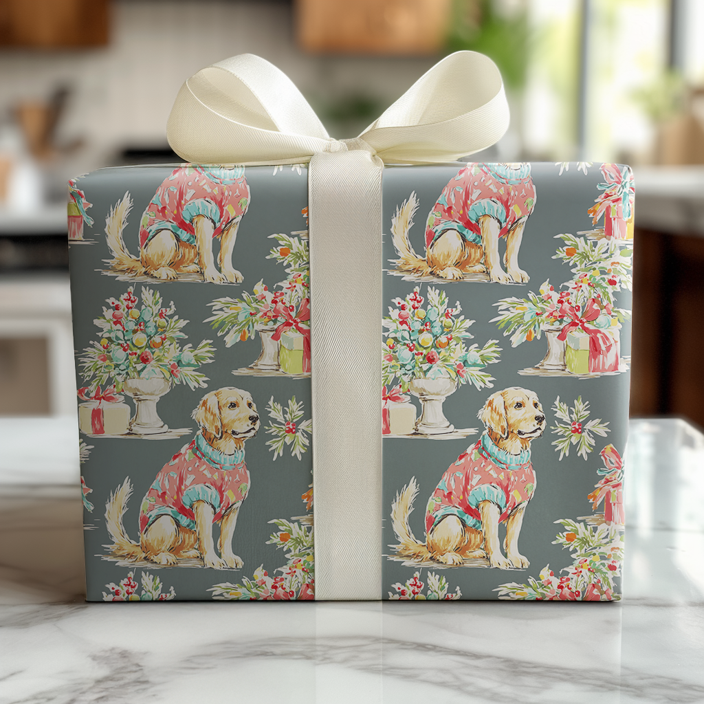 City Golden - Wrapping Paper