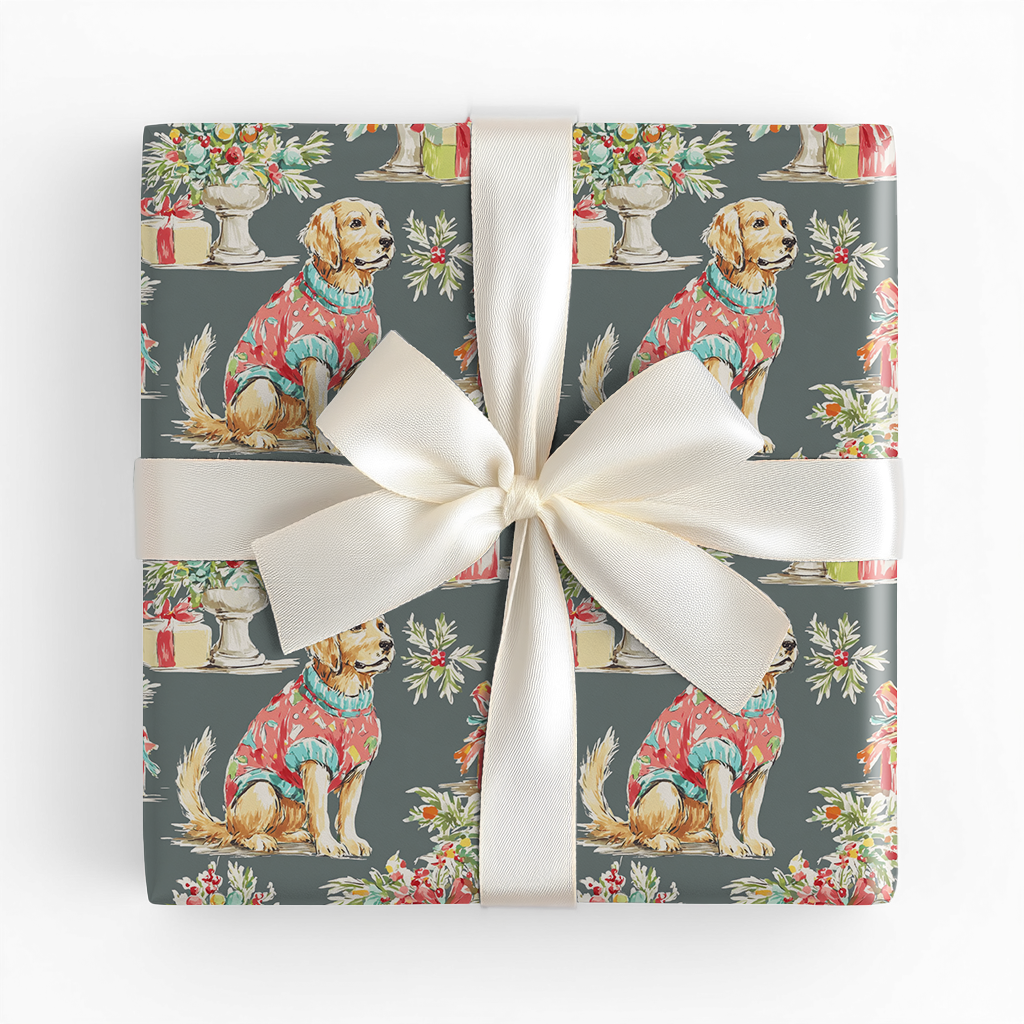 City Golden - Wrapping Paper