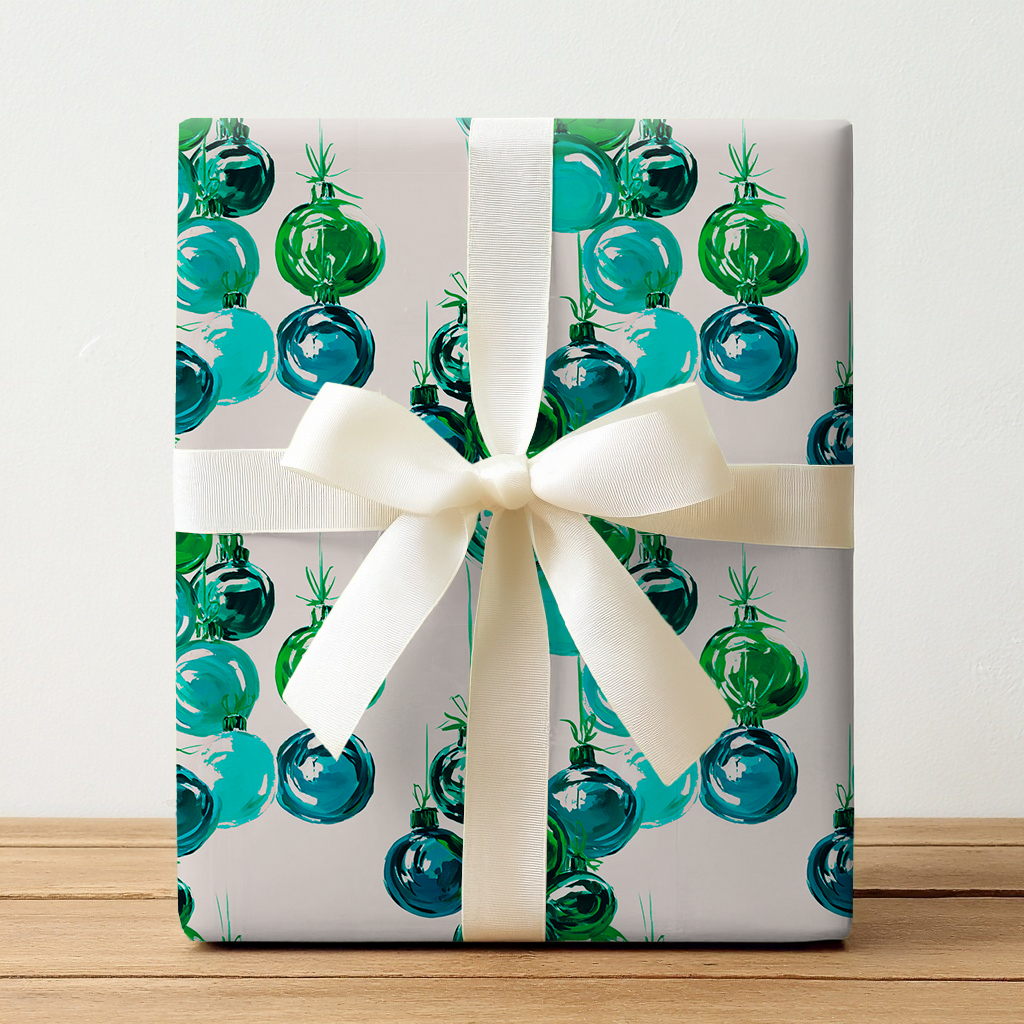 Dark Green Nelson - Wrapping Paper