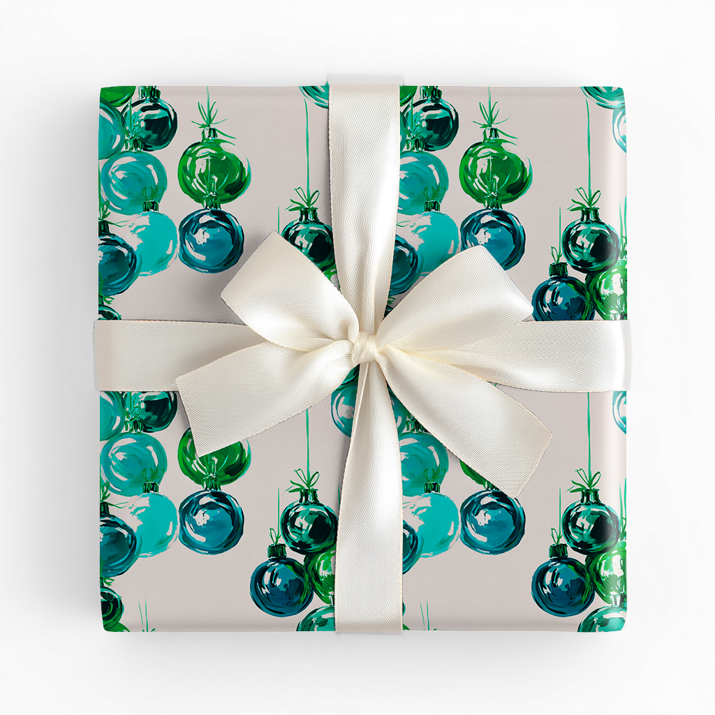 Dark Green Nelson - Wrapping Paper