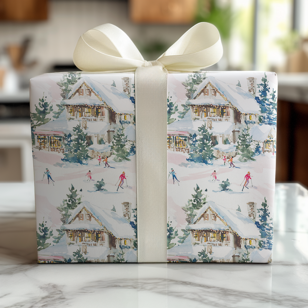 Aspen Slopes-Wrapping Paper