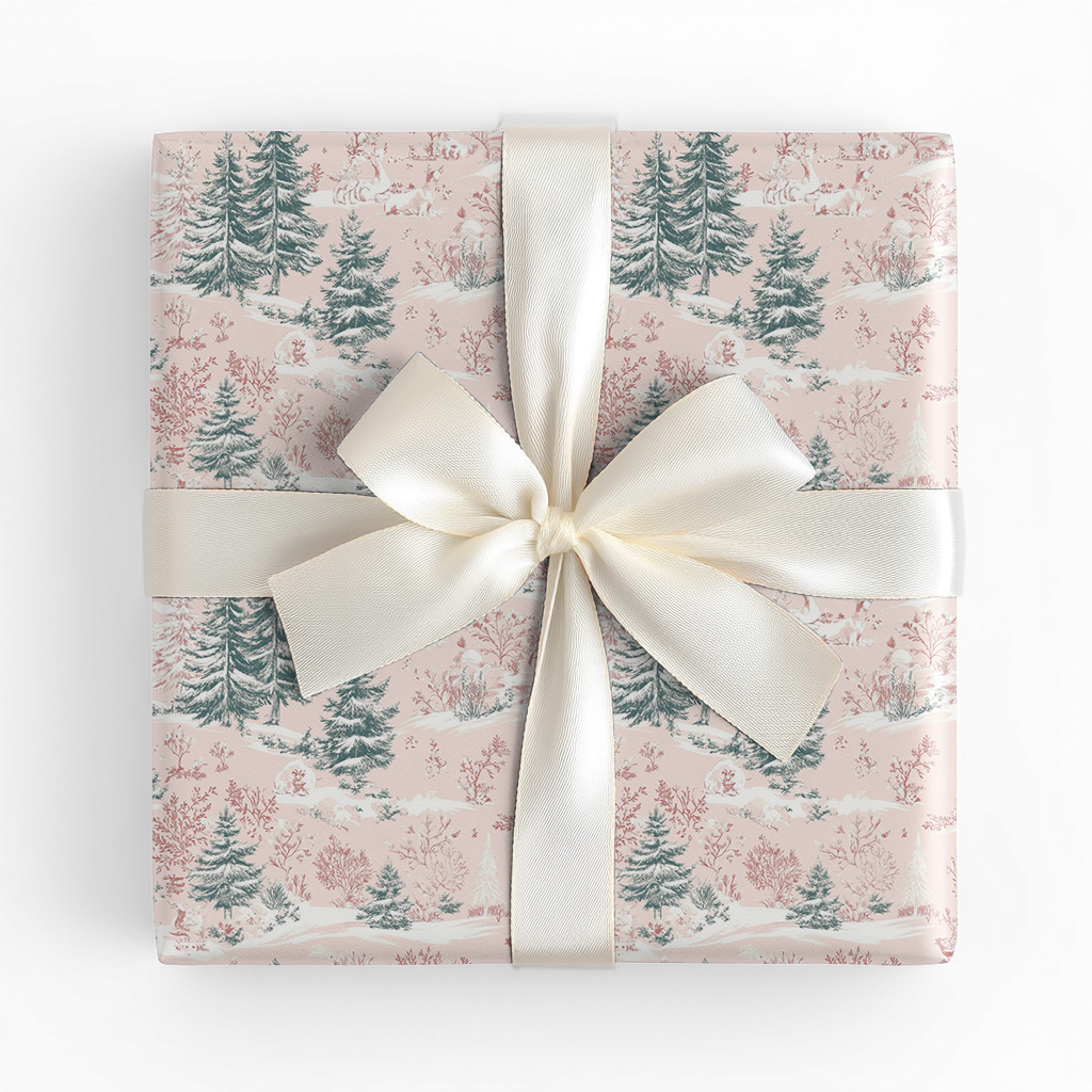 Pastel Frost Toile - Wrapping Paper