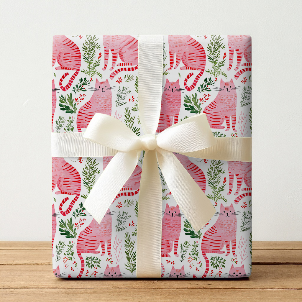 Meowy Christmas - Wrapping Paper