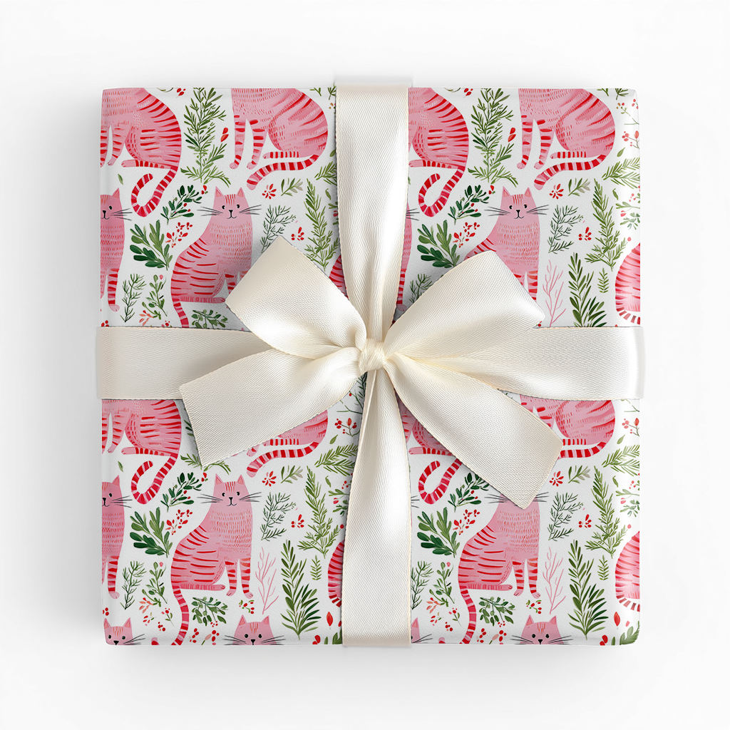 Meowy Christmas - Wrapping Paper