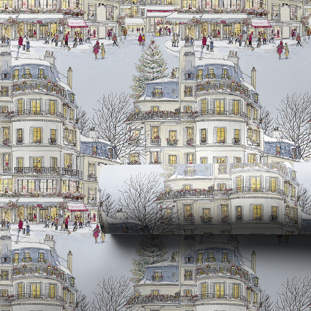 City Sidewalks - Wrapping Paper