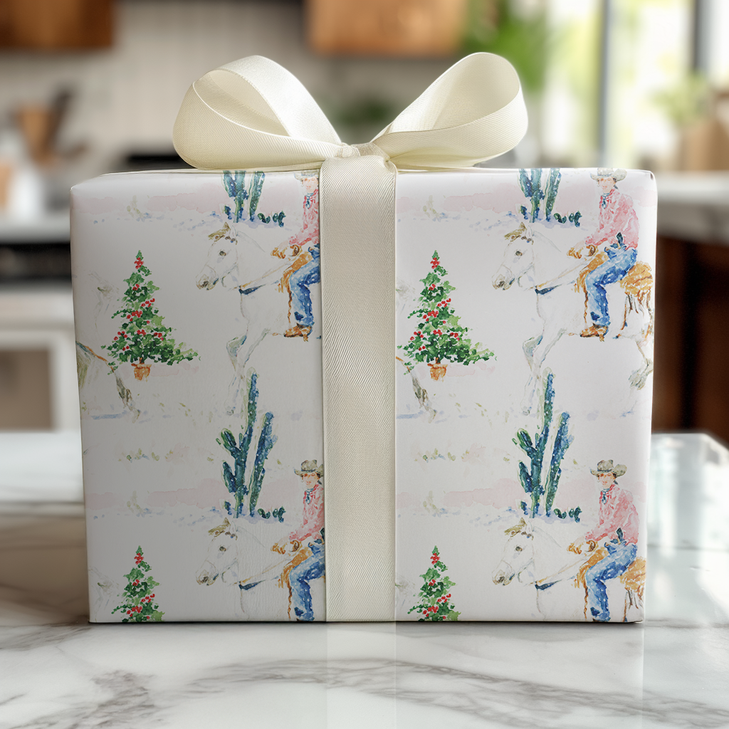 Wild Western Christmas - Wrapping Paper