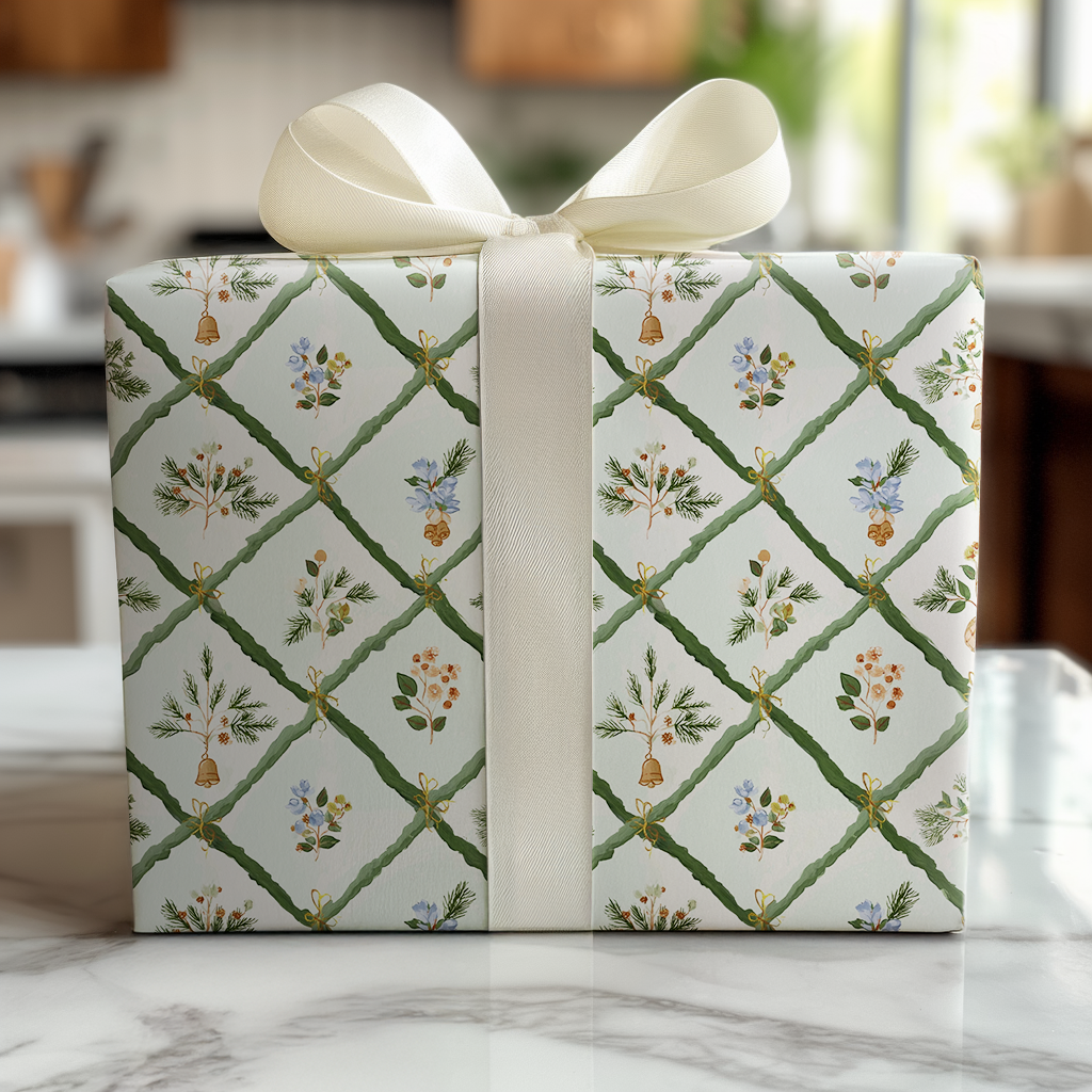 Velvet Evergreen - Wrapping Paper