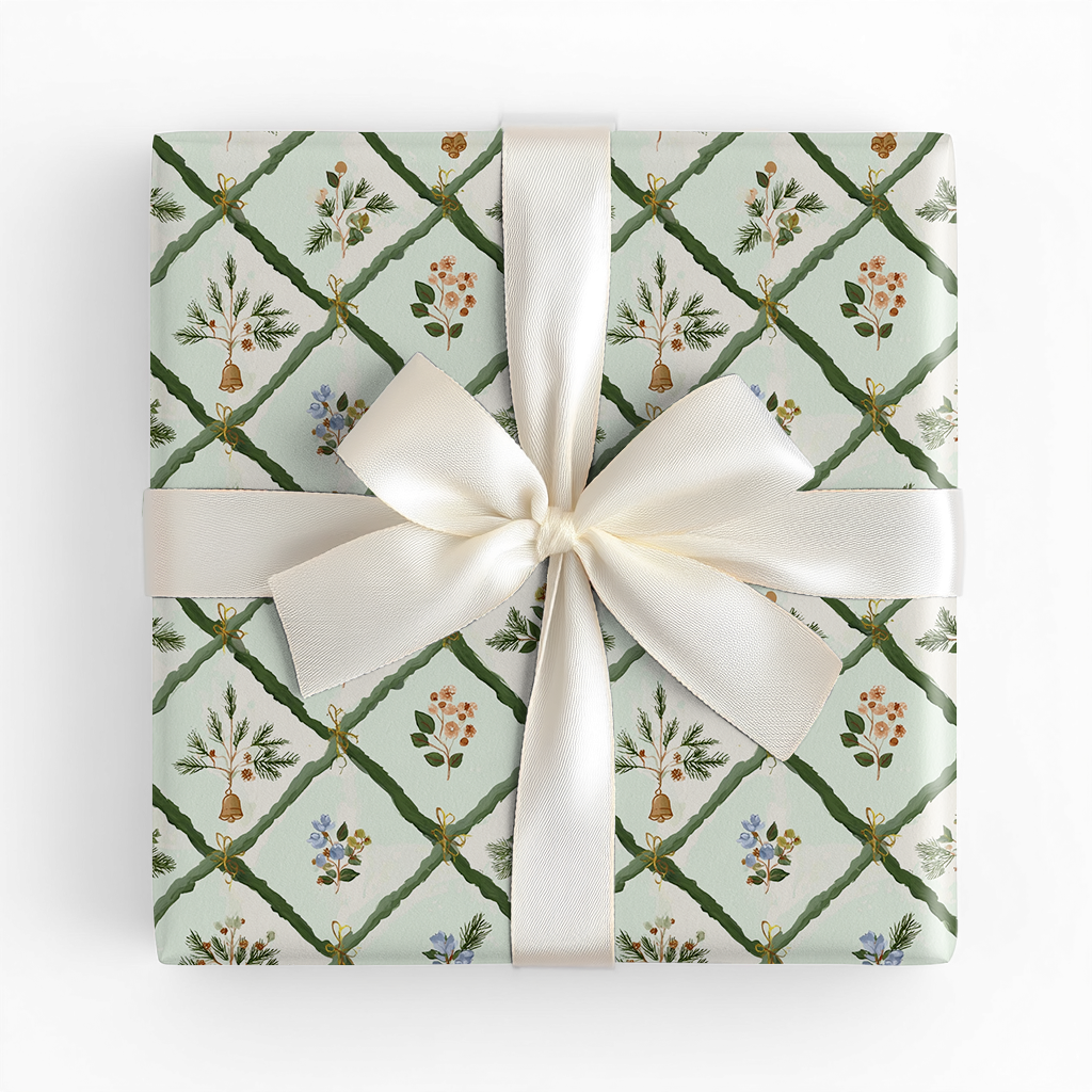 Velvet Evergreen - Wrapping Paper