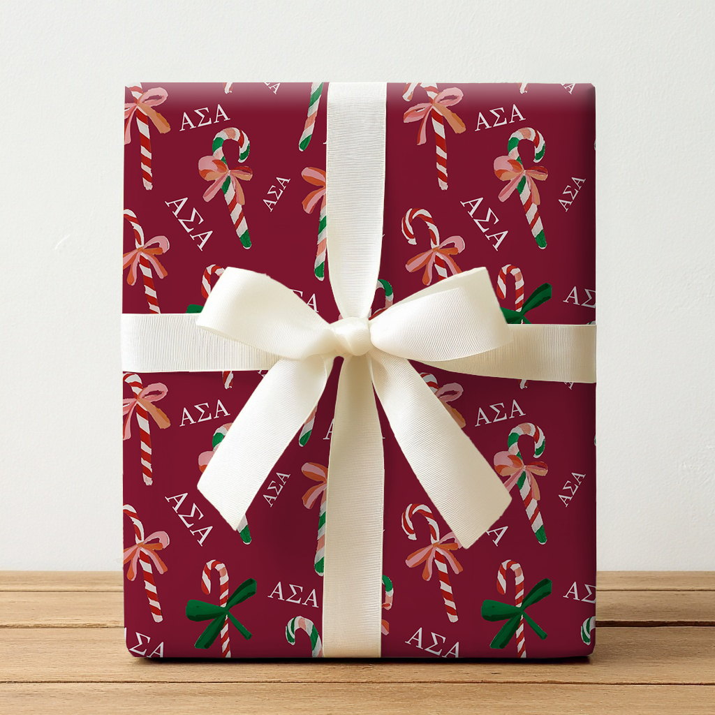 ASA Candycanes - Wrapping Paper