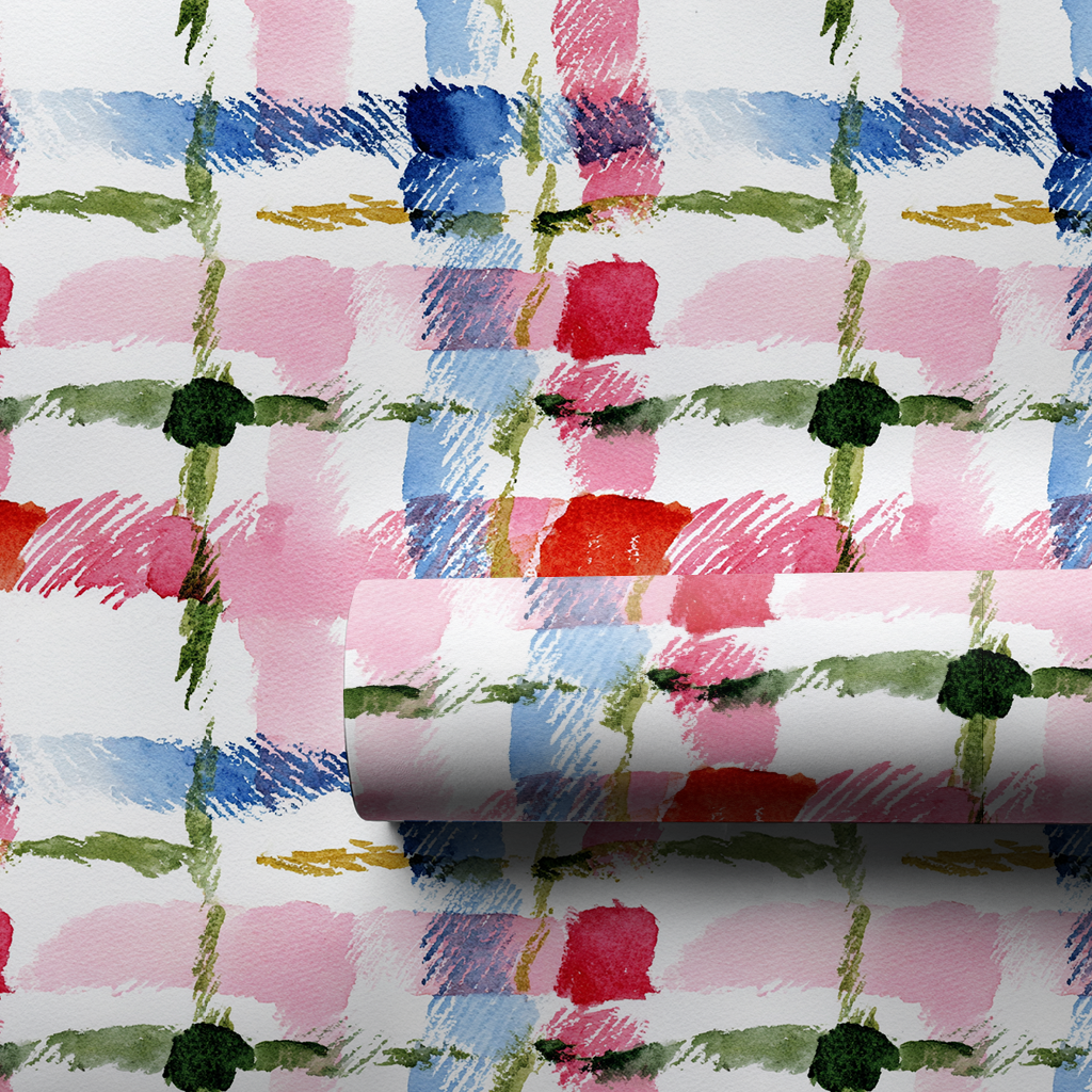 Preston Check - Wrapping Paper