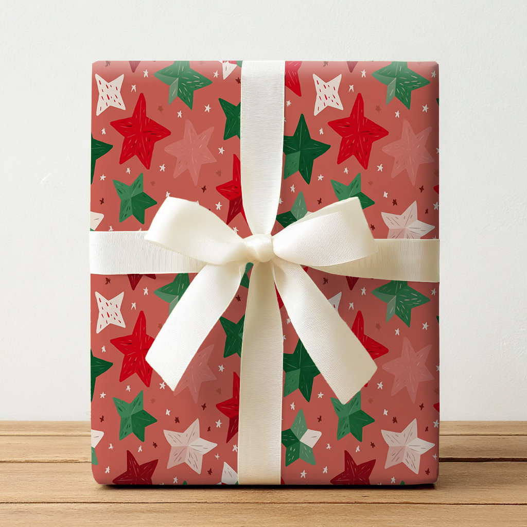 Festive Spangle - Wrapping Paper