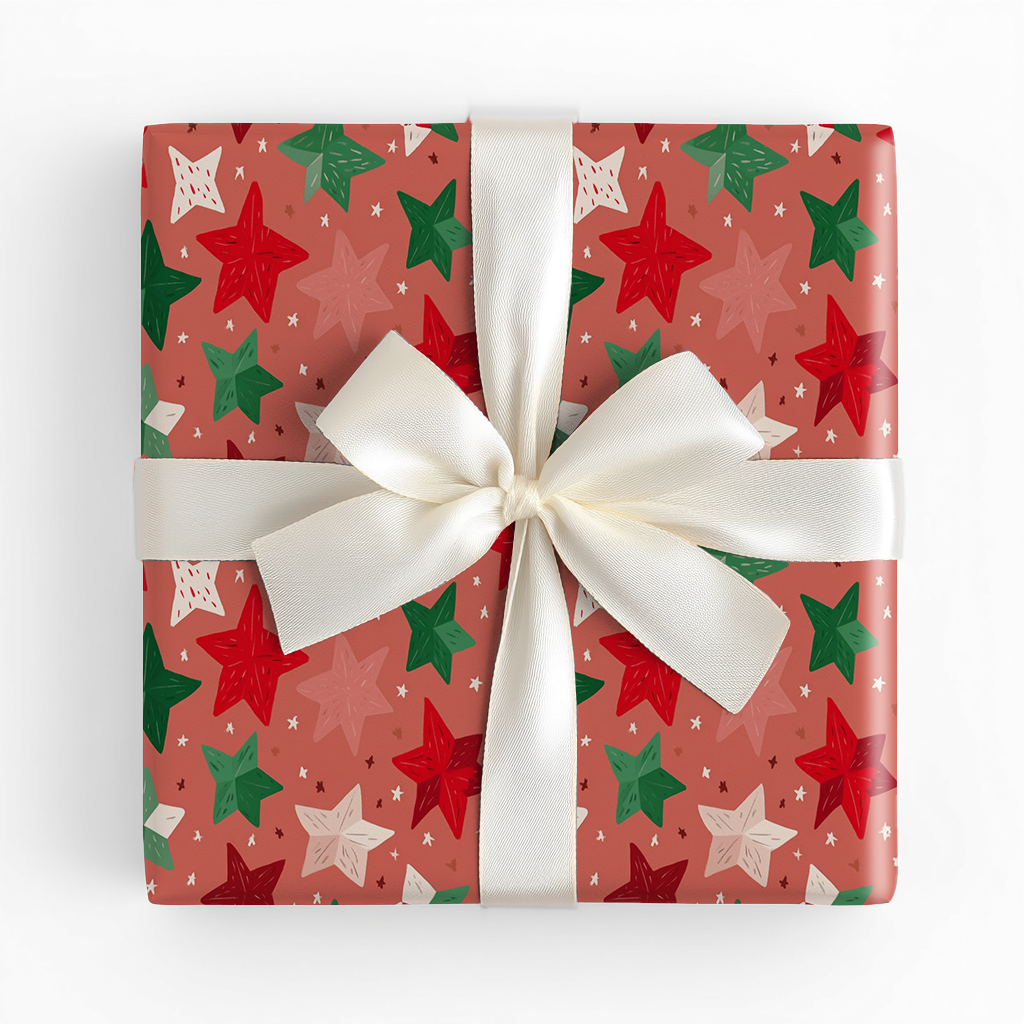Festive Spangle - Wrapping Paper