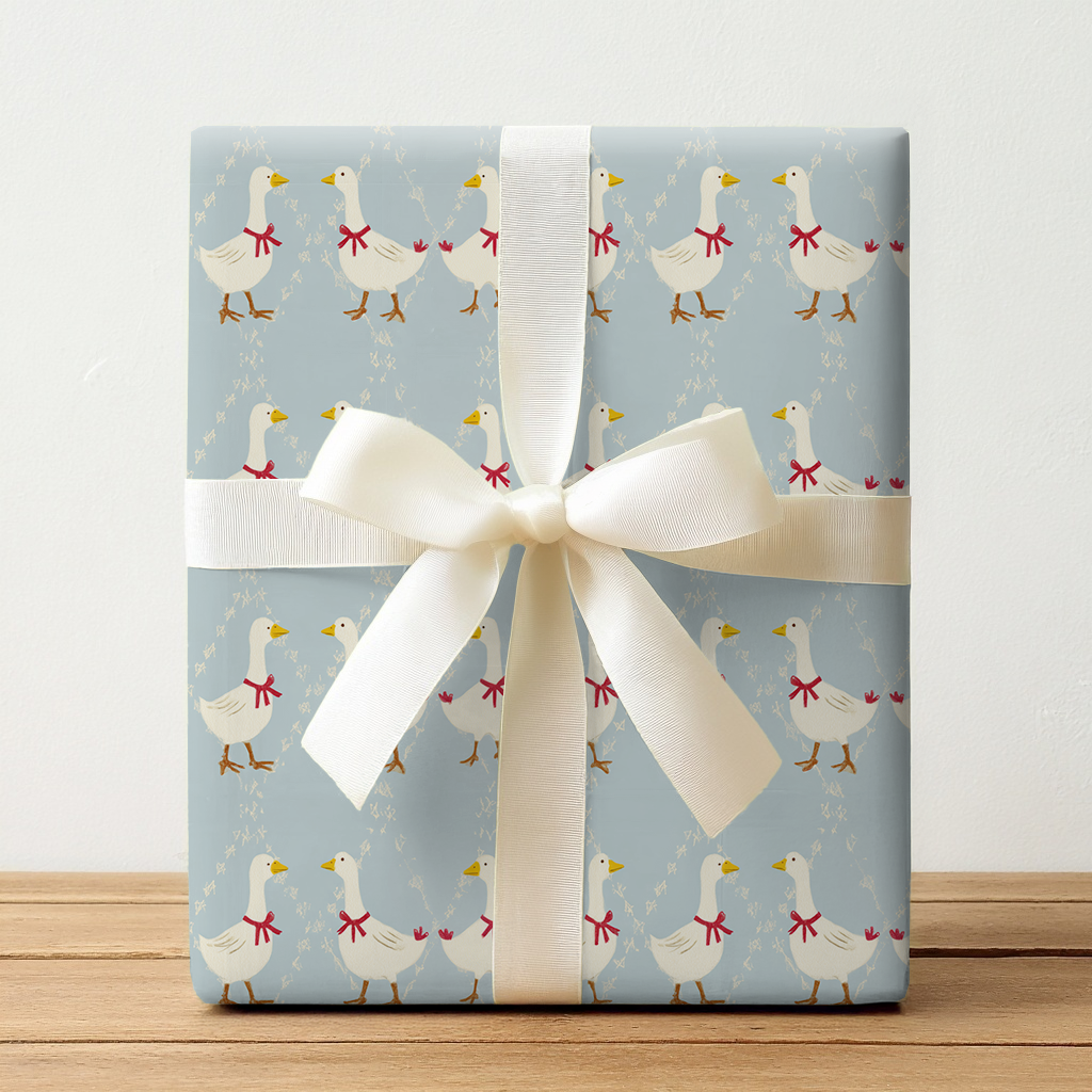Jingle Goose - Wrapping Paper