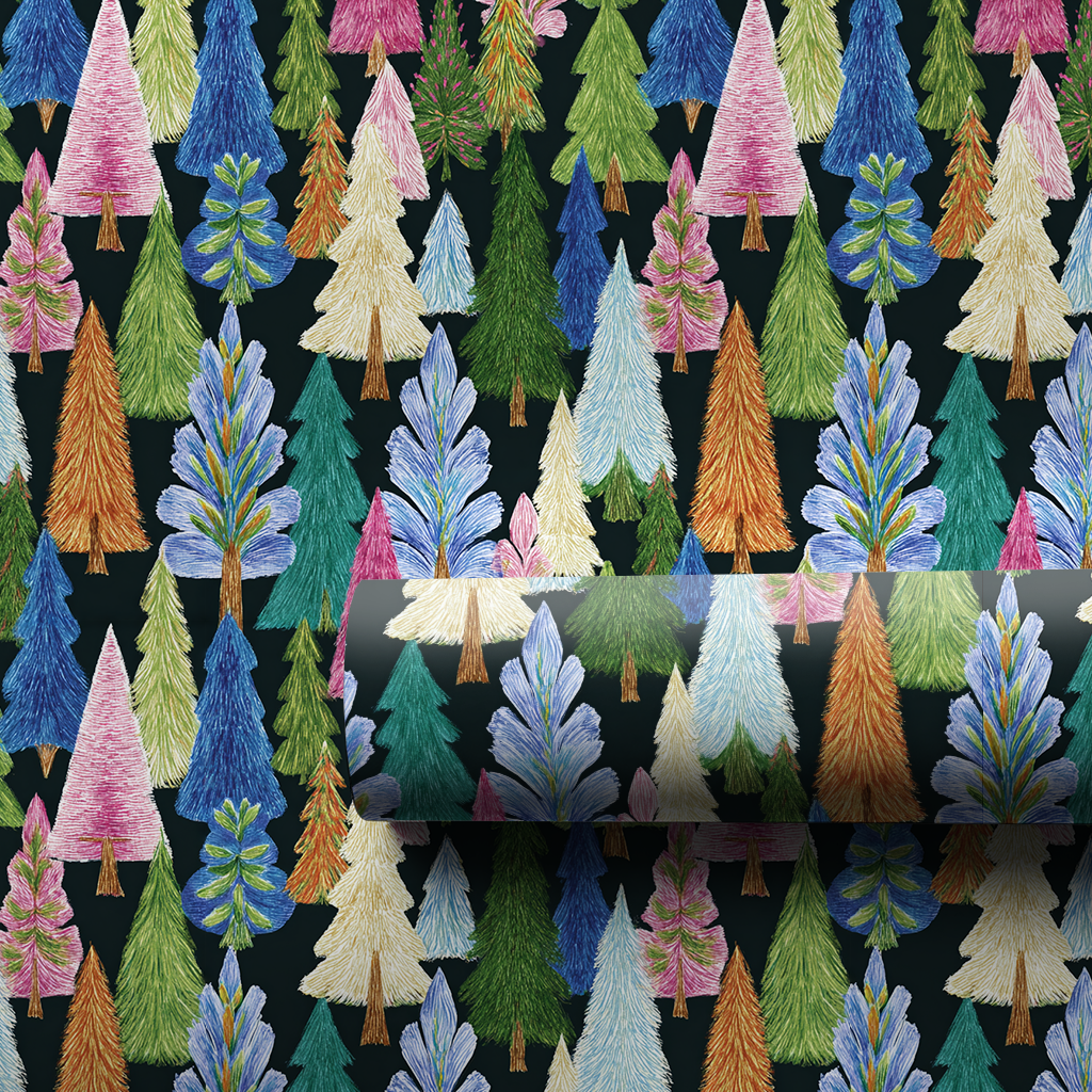 Moonlight Spruce - Wrapping Paper
