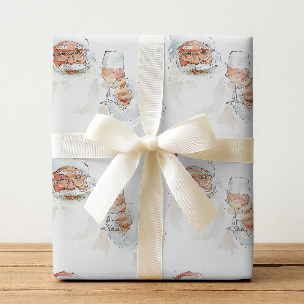 Santa’s Nightcap - Wrapping Paper