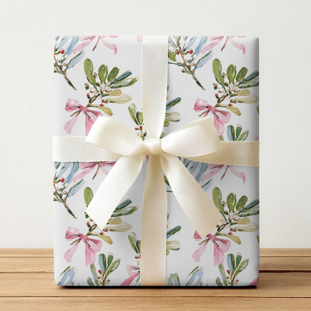 Maycee Mistletoe-Wrapping Paper