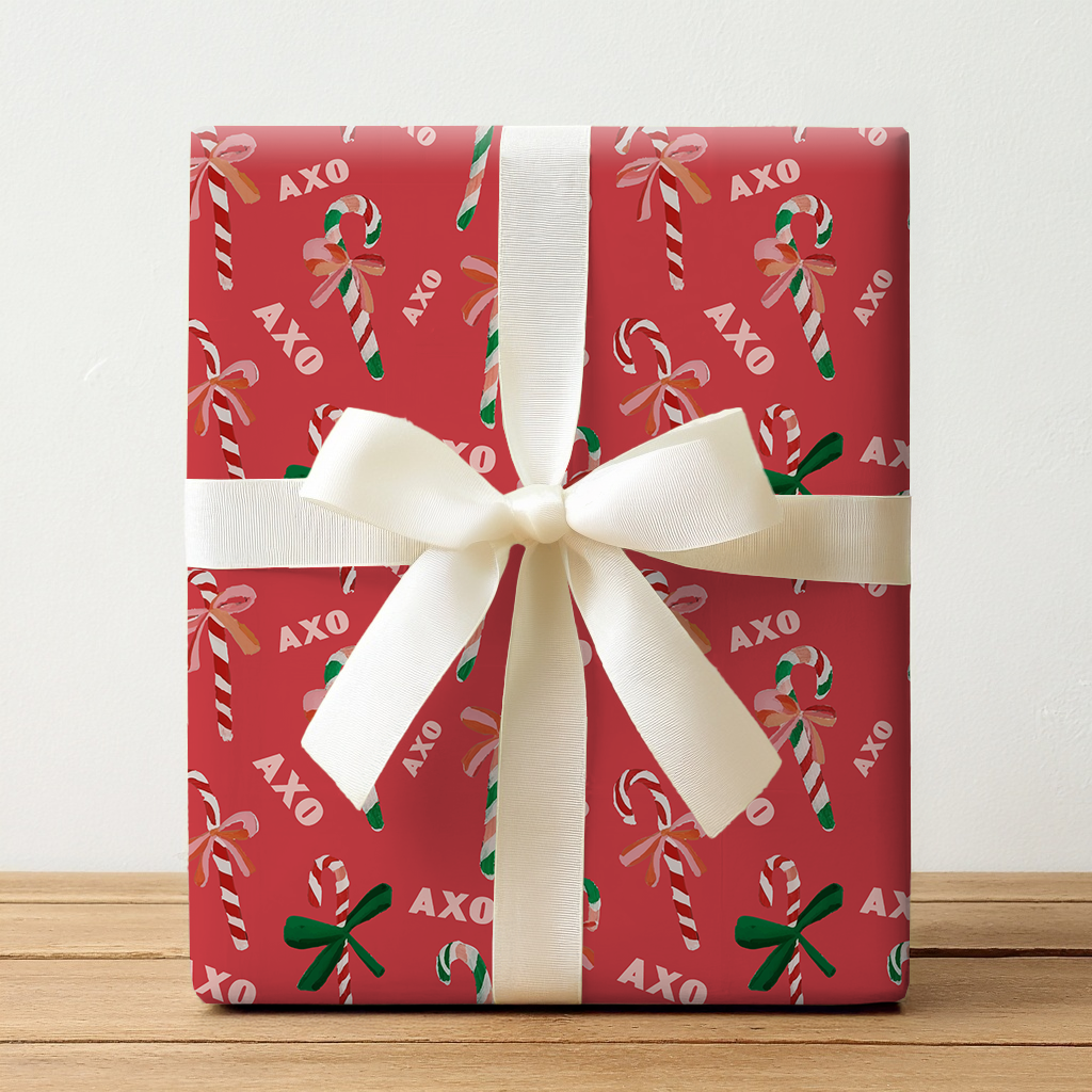 Chi Candy Canes - Wrapping Paper