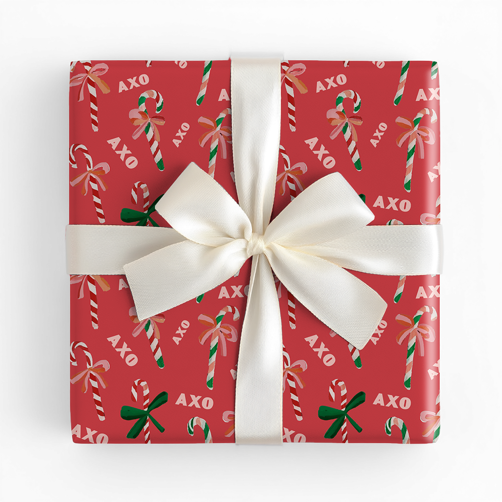 Chi Candy Canes - Wrapping Paper