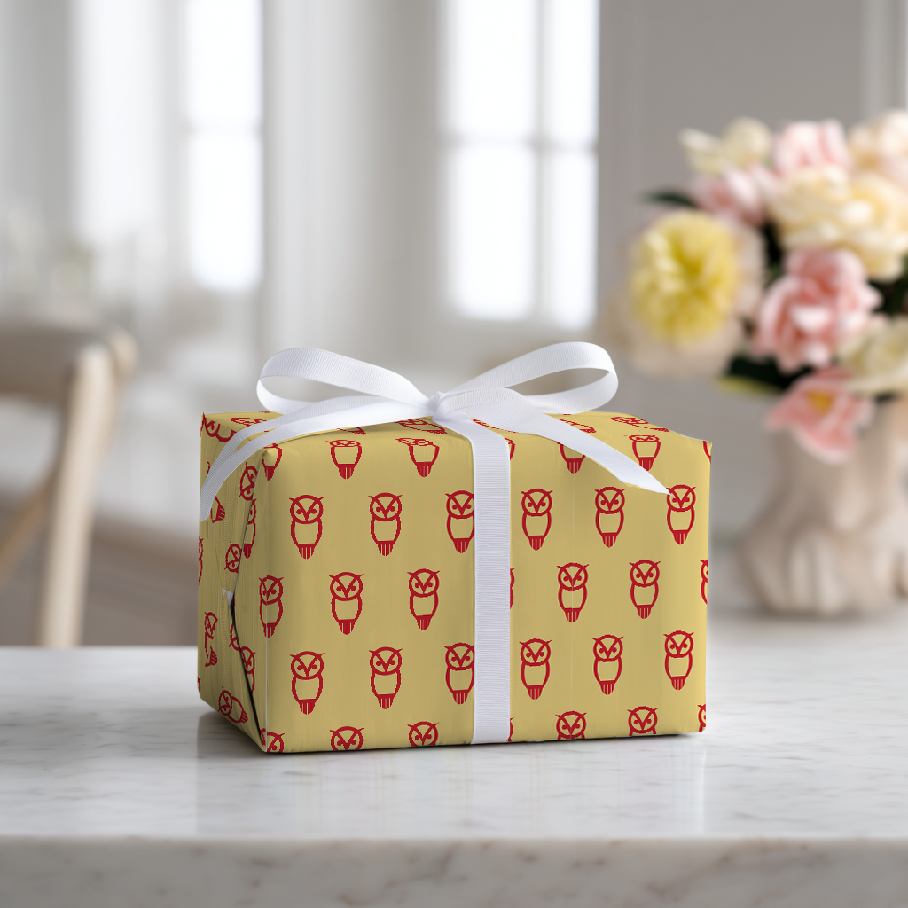 Chi O Owl - Wrapping Paper