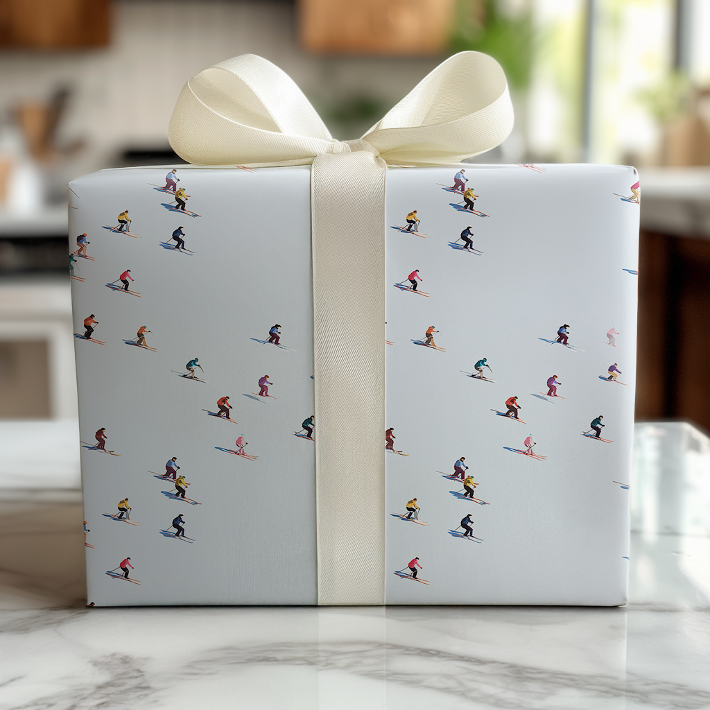 Alpine Glide - Wrapping Paper