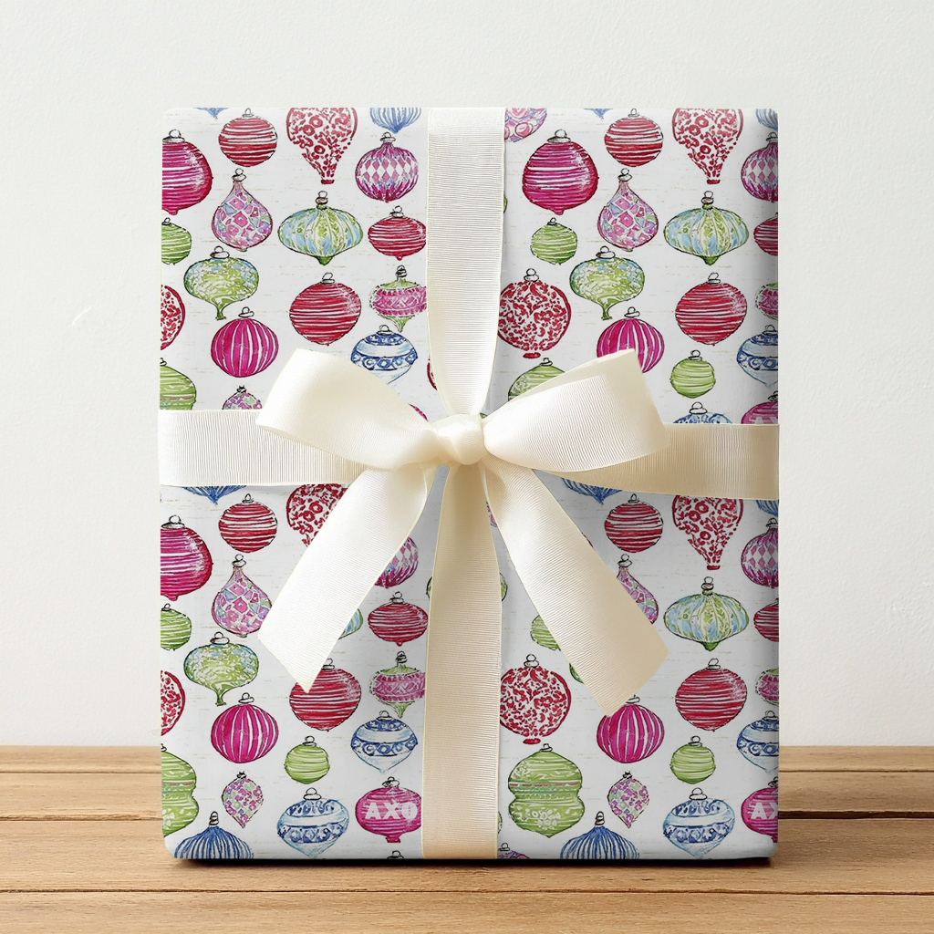 Glass Bauble - Wrapping Paper