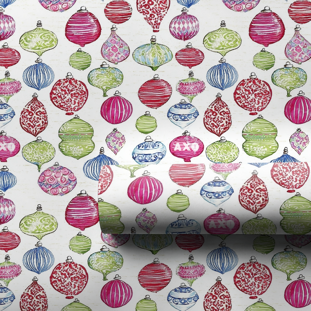 Glass Bauble - Wrapping Paper